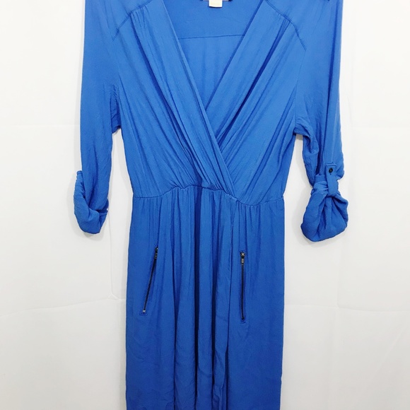 Anthropologie Maeve Crepe Wrap Dress - Picture 3 of 8
